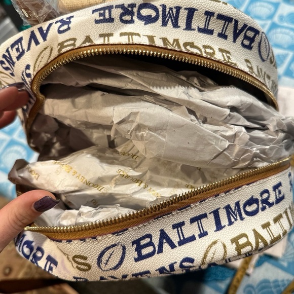 Dooney & Bourke Baltimore Ravens backpack - Picture 7 of 10